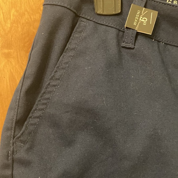 NWT Anna Navy Blue Bermuda Shorts - Picture 4 of 6